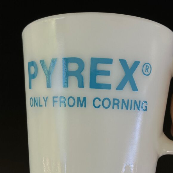 Pyrex Turquoise At Home In Your Lab Pyrex Only From Corning Mug - Picture 10 of 11